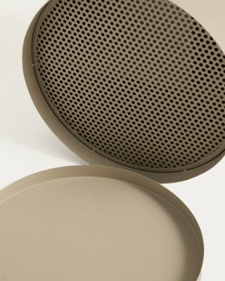 Подставка под зонт La Forma (ех Julia Grup) Atin Большая подставка для зонтов из бежевого металла арт. 422068