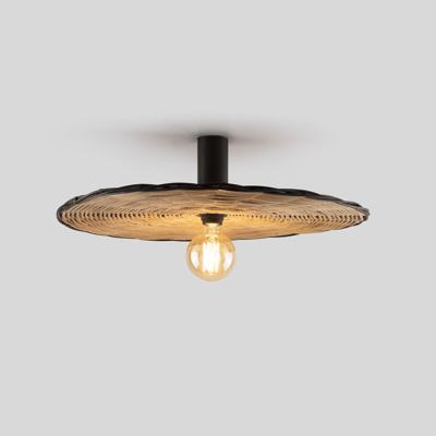 Бра Faro Настенный/потолочный светильник Costas 600 H140 черный/из ротанга арт. 152551