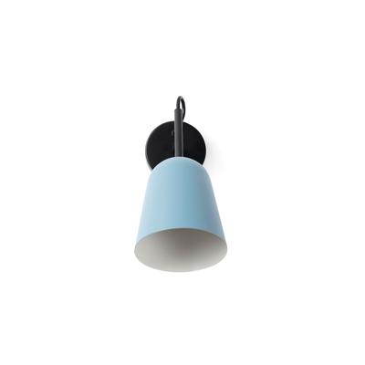 Бра Faro Настенный светильник STUDIO синий абажур 1xE14 арт. 183249