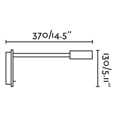 Бра Faro JULIET USB C Chrome настенная лампа с ридером LED 3W 3000K арт. 220765