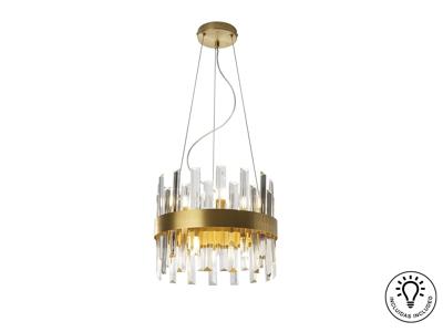 Подвесной светильник Schuller Люстра Grace 10L золотистая арт. 153750