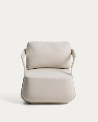 Кресло La Forma (ех Julia Grup) Уличное кресло Tamaris из алюминия цвета экрю арт. 482652
