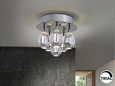 Потолочный светильник Schuller Потолочный светильник Rocio 6L хром DIMABLE арт. 206748