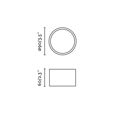 Потолочный светильник Faro MIZU Потолочный светильник черный/черный LED 8W 2700K арт. 220959