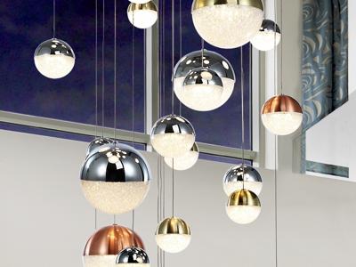 Подвесной светильник Schuller Подвесной светильник Sphere LED 27L Ø80 DIM BLUETOOTH ССТ цветной 500 см арт. 109085