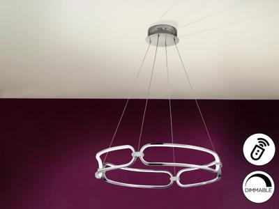 Подвесной светильник Schuller Подвесной светильник Colette LED хром 60Ø DIM арт. 109045