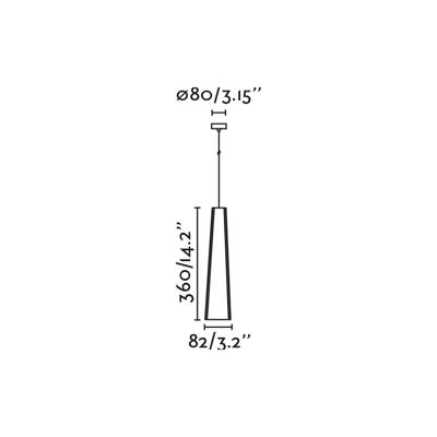 Подвесной светильник Faro Подвесной светильник Pluma арт. 005997