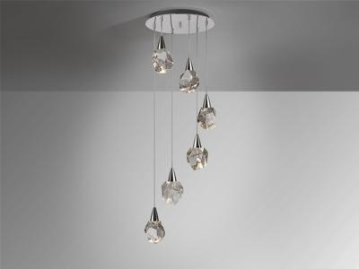 Подвесной светильник Schuller Люстра Aquaria 6L хром арт. 156237