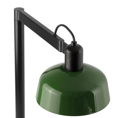 Лампа Faro Настольный светильник TATAWIN с абажуром зеленый металл 1xE27 арт. 219457