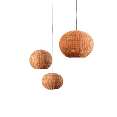 Подвесной светильник Faro Подвесной светильник Haka черный/ротанг ø30 см арт. 120640