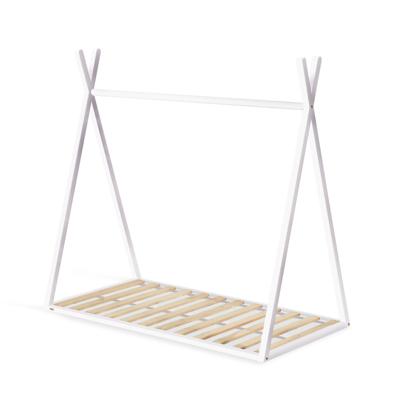 Кровать La Forma (ех Julia Grup) Maralis Кровать-вигвам из массива бука с белой отделкой 70 x 140 см арт. 146036