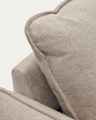 Диван-кровать La Forma (ех Julia Grup) Carlota 2-местный диван-кровать из синели бежевого цвета 140 см арт. 152831