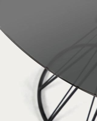 Стол La Forma (ех Julia Grup) Niut стеклянный обеденный стол Ø 120 cm арт. 086695