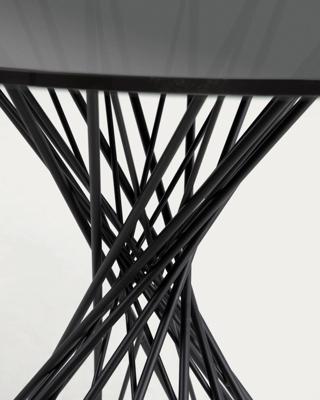 Стол La Forma (ех Julia Grup) Niut стеклянный обеденный стол Ø 120 cm арт. 086695