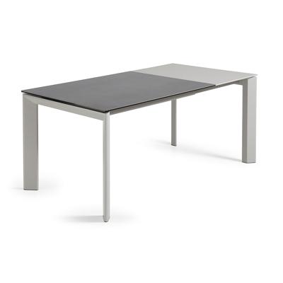 Стол La Forma (ех Julia Grup) Стол Atta 120 (180) x80 серый керамический Vulcano Roca арт. 053350