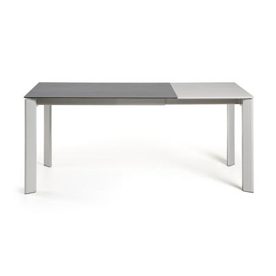 Стол La Forma (ех Julia Grup) Стол Atta 120 (180) x80 серый керамический Vulcano Roca арт. 053350