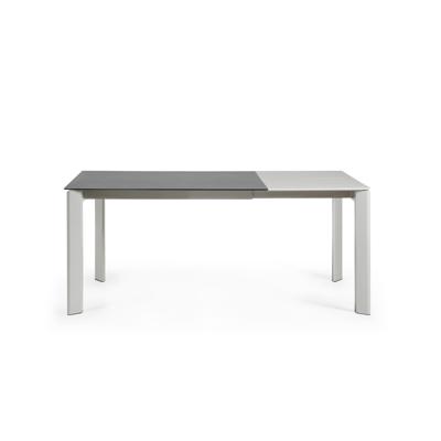 Стол La Forma (ех Julia Grup) Стол Atta 120 (180) x80 серый керамический Vulcano Roca арт. 053350