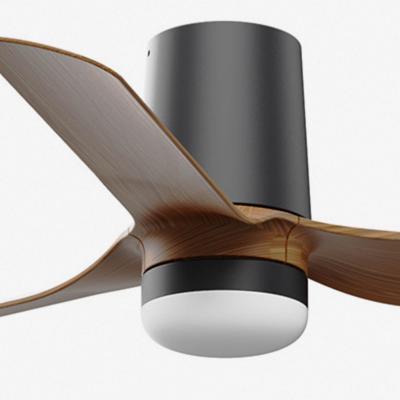 Вентилятор  Faro Потолочный вентилятор MINI PUNT TUB S Ш900mm черный 3 P темное дерево 10W CCT арт. 183449