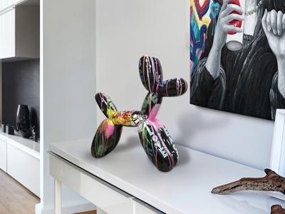 Статуэтка Schuller Фигурка декоративная Balloon Dog GRAFITI арт. 206722