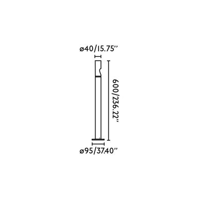 Светильник Faro Черный проблесковый маячок Bezel LED 8W 2700K арт. 163917