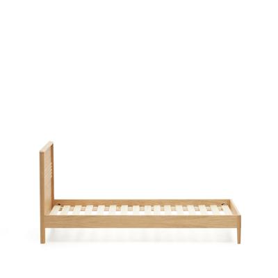 Кровать La Forma (ех Julia Grup) Lenon Кровать из шпона дуба для матраса 90 x 200 см арт. 157067