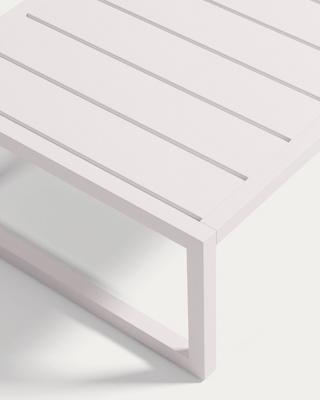 Столик La Forma (ех Julia Grup) Comova Журнальный столик для улицы из белого алюминия 60 x 114 см арт. 145929
