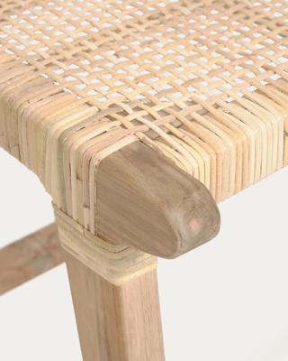 Скамья La Forma (ех Julia Grup) Скамья Beida из массива тика, 120 см арт. 101082