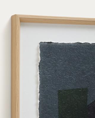 Постер La Forma (ех Julia Grup) Картина Veluni из переработанной бумаги разноцветная 60 x 90 см арт. 424925