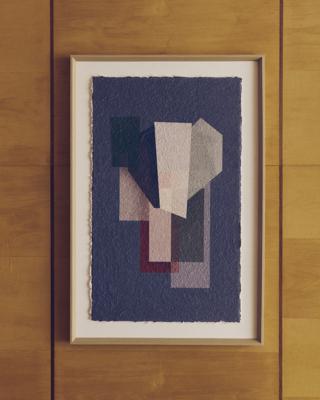 Постер La Forma (ех Julia Grup) Картина Veluni из переработанной бумаги разноцветная 60 x 90 см арт. 424925