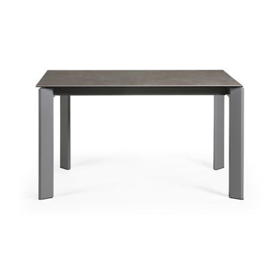 Стол La Forma (ех Julia Grup) Стол Atta 140 (200) x90 графит керамика арт. 055268