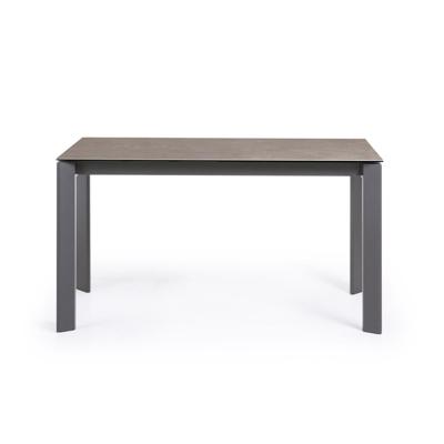 Стол La Forma (ех Julia Grup) Стол Atta 140 (200) x90 графит керамика арт. 055268