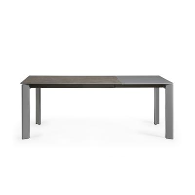 Стол La Forma (ех Julia Grup) Стол Atta 140 (200) x90 графит керамика арт. 055268