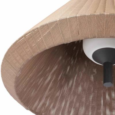Подвесной светильник Faro Люстра Saigon T70 серо-коричневая cone cap арт. 105620