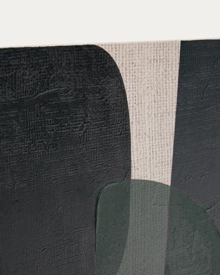Постер La Forma (ех Julia Grup) Nemsa абстрактный холст в сине-зеленых тонах, 90 x 60 см арт. 209872