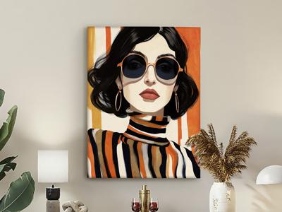 Постер Schuller Картина Orange 90X120 арт. 250839