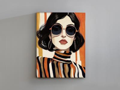 Постер Schuller Картина Orange 90X120 арт. 250839