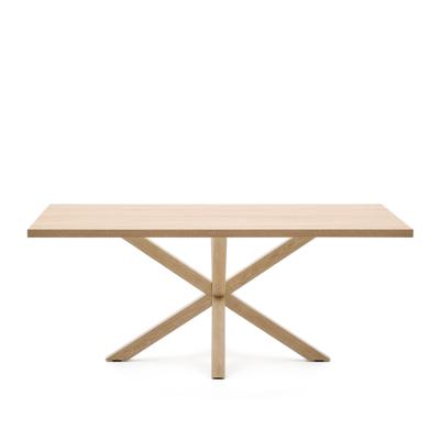 Стол La Forma (ех Julia Grup) Стол Arya 200x100 дуб со стальными ножками под дерево арт. 051154