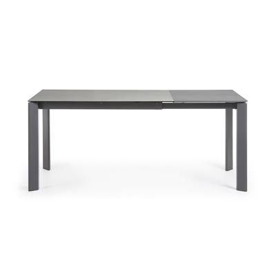 Стол La Forma (ех Julia Grup) Стол Atta 120 (180) x80 антрацит, керамика арт. 051224