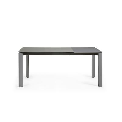 Стол La Forma (ех Julia Grup) Стол Atta 120 (180) x80 антрацит, керамика арт. 051224