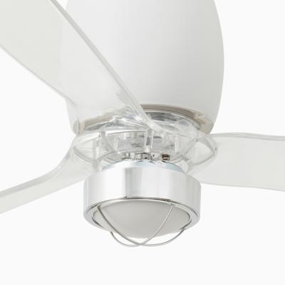 Вентилятор  Faro Потолочный вентилятор Eterfan мат. LED белый/прозрачный 128 см арт. 104238