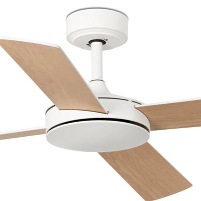 Вентилятор  Faro Потолочный вентилятор MALLORCA DC Ш1320MM белый 4P белый клен TUYA арт. 219773