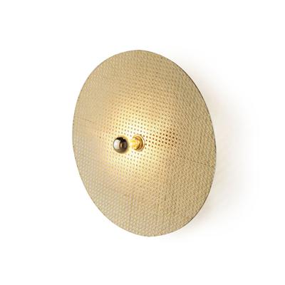 Бра Aromas del Campo Бра Tan Tan A1053/15 см золотой металл + 1125/30 см натуральный ротанг арт. 112403