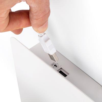 Бра Faro Бра Suau с ридером и полочкой белое USB арт. 059507