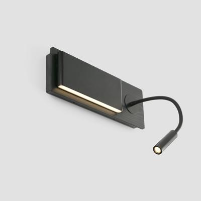 Бра Faro Бра с ридером MOOD черное LED 2x3W 2W 3000K арт. 183173