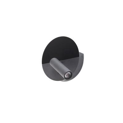Бра Faro DUAS Бра с ридером черный USB C LED 3W 2700K арт. 220955