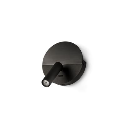 Бра Faro DUAS Бра с ридером черный USB C LED 3W 2700K арт. 220955