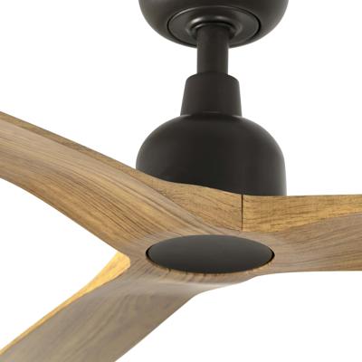 Вентилятор  Faro Потолочный вентилятор OUTWOOD L Ш1500MM коричневый/светлый дуб 3 PALAS IP44 арт. 220543