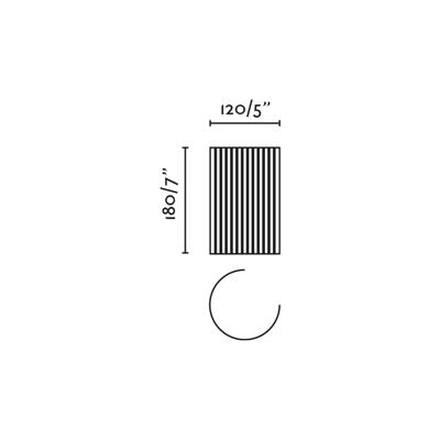 Бра Faro TRAMA Настенный светильник белый 1xE14 арт. 220909