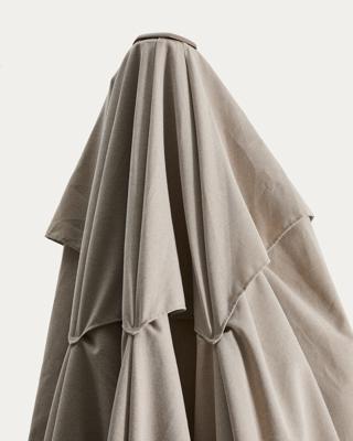 Зонт La Forma (ех Julia Grup) Уличный зонт Noli с алюминиевой конструкцией цвета таупе, 300 x 420 см арт. 482888