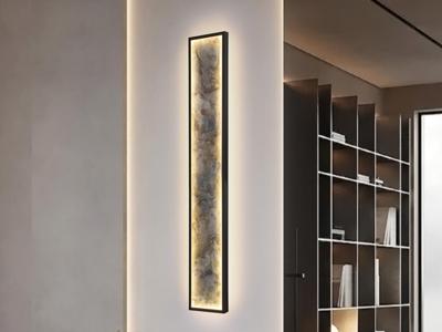 Бра Schuller Настенный светильник Stone CCT- черный LED L100 арт. 215922